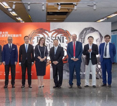 Inaugurata la mostra del ROF a Shanghai