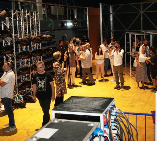 Visita al backstage dell’Arena